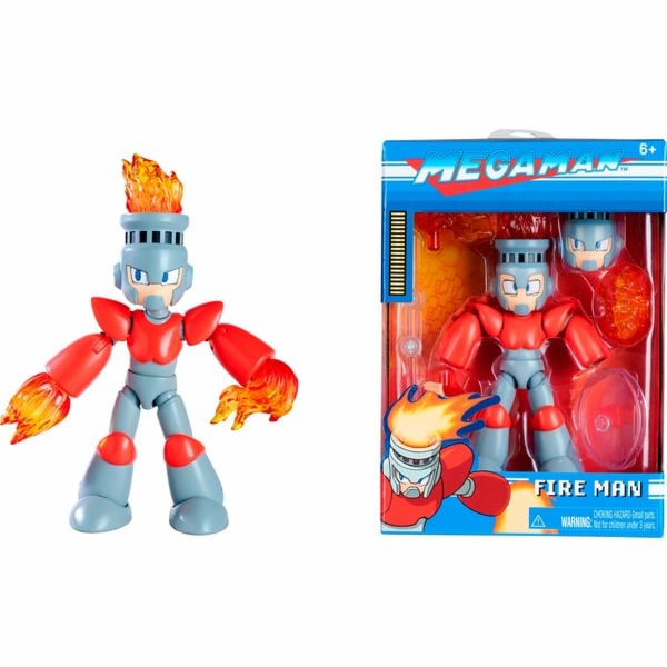 Mega Man - Fire Man, herní figurka