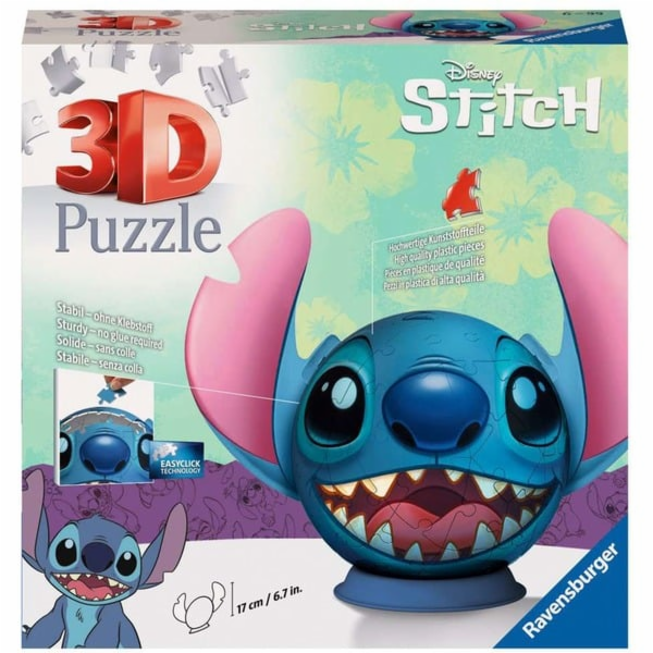 3D puzzle kuličkový steh s ušima