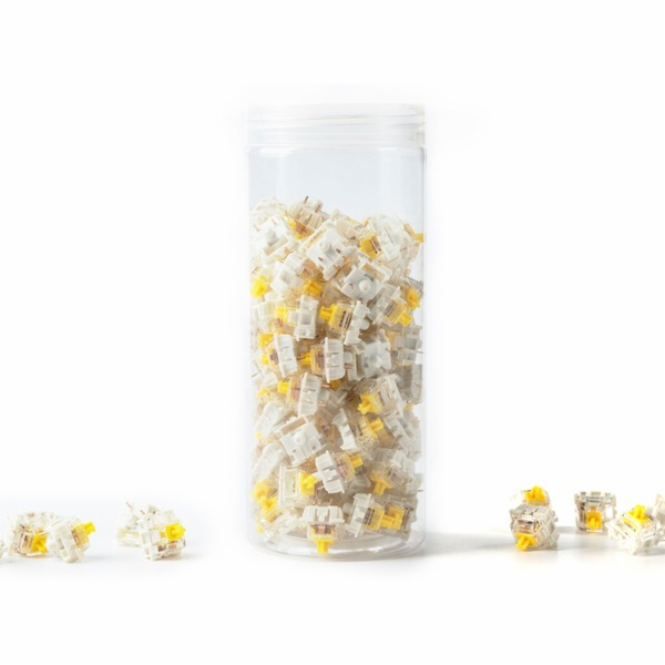 Gateron G Pro 3.0 Yellow Switch Set, Key Switch