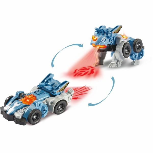 Switch & Go Dinos - Fire Mini Triceratops, figurka na hraní