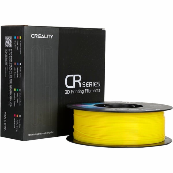 CR-PETG Filament Yellow, 3D kazeta