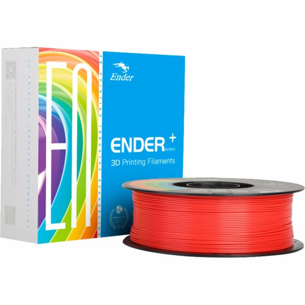 PLA+ Filament Red, 3D kazeta