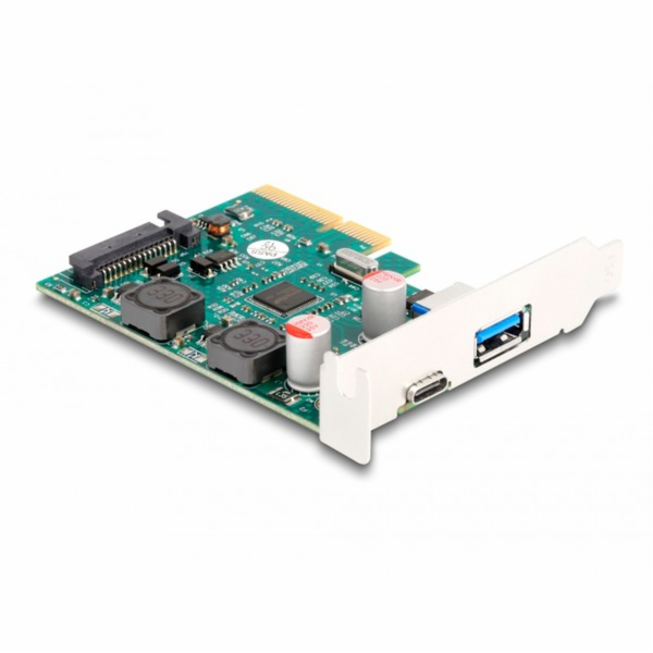 Karta PCI Express x4 k 1 x externí zásuvce USB 10 Gbps Ty...