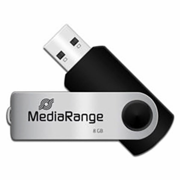 MediaRange Flexi-Drive 8 GB, USB klíčenka