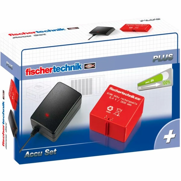 sada baterií fischertechnik 34969, s nabíječkou