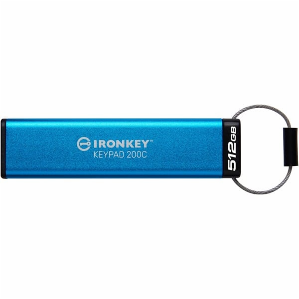 USB klíčenka Kingston IronKey Keypad 200 512GB