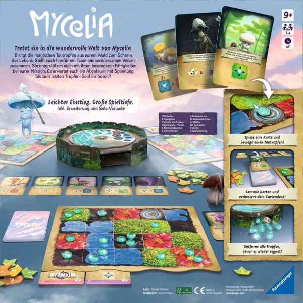 Ravensburger Mycelia, desková hra