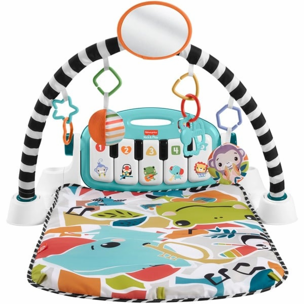 Fisher-Price Kick & Play podložka na klavír, hrací deska/...