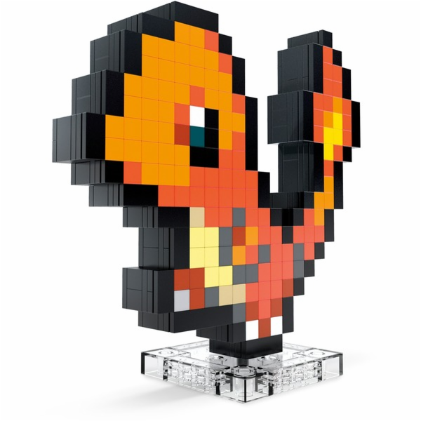 Umělecká stavebnice Mattel Pokémon Charmander Pixel Art