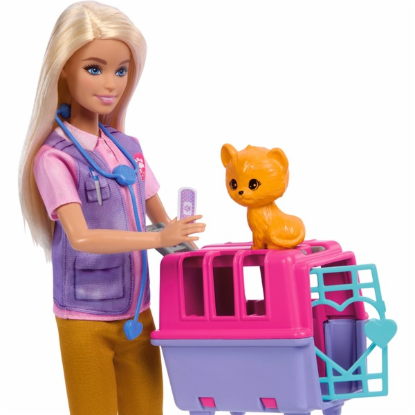 Panenka Mattel Barbie Kariéra Záchrana a obnova zvířat