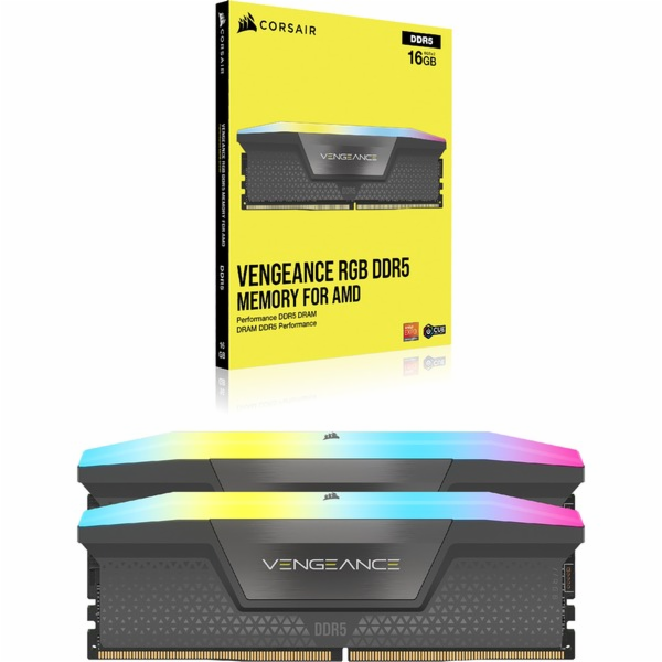 Corsair DIMM 32 GB DDR5-5600 (2x 16 GB) duální sada, RAM