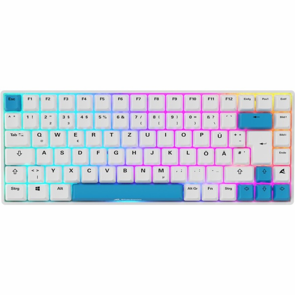 Sharkoon SKILLER SGK50 S3 PBT, herní klávesnice