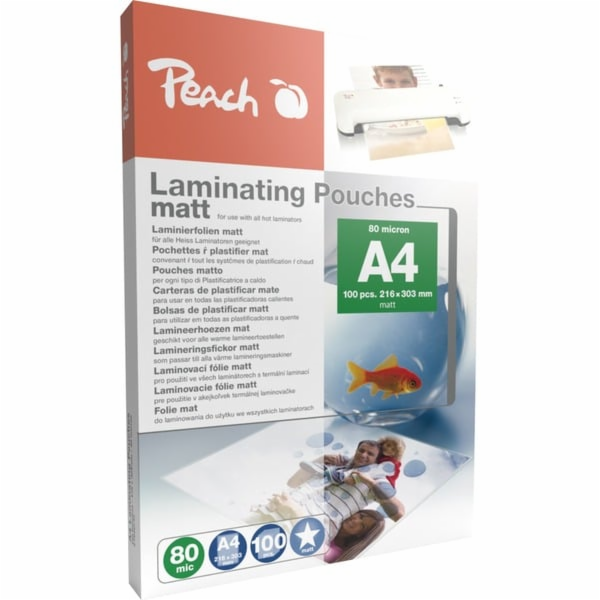 Peach laminovací fólie A4 80mic PP580-22, fólie