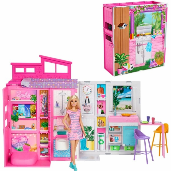 Hrací sada Mattel Barbie Holiday House, pozadí