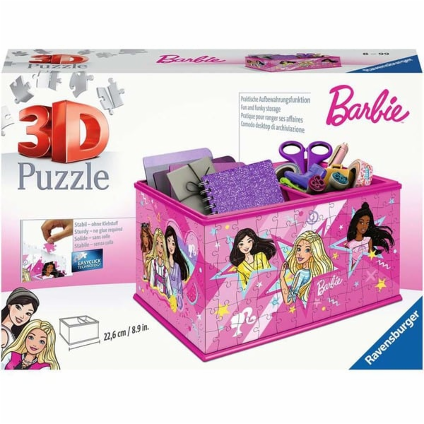 Úložný box na 3D puzzle Ravensburger Barbie