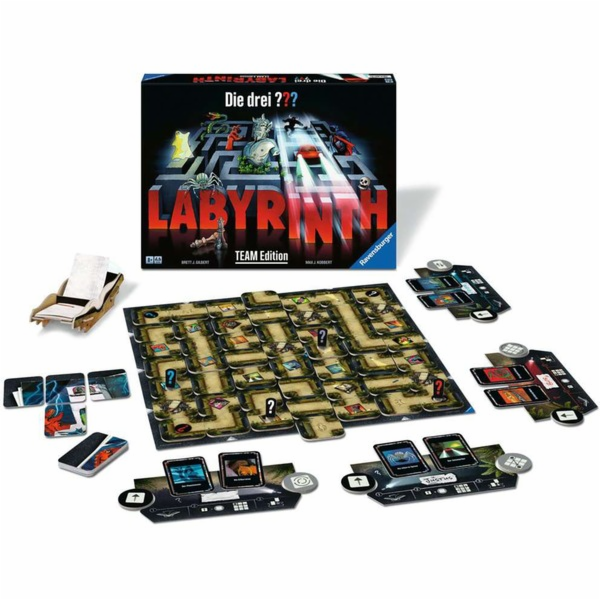 Ravensburger Tři??? Labyrint - Team Edition, desková hra
