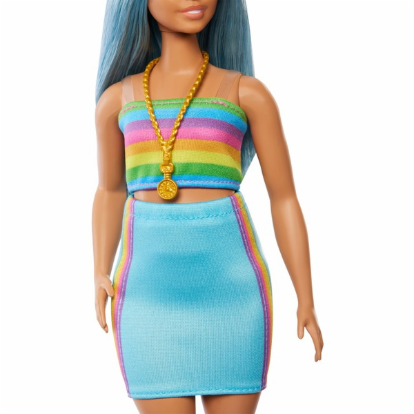 Panenka Mattel Barbie Fashionistas - Rainbow Athleisure