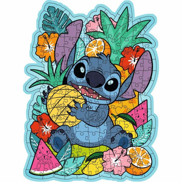 Dřevěné puzzle Ravensburger Disney Stitch