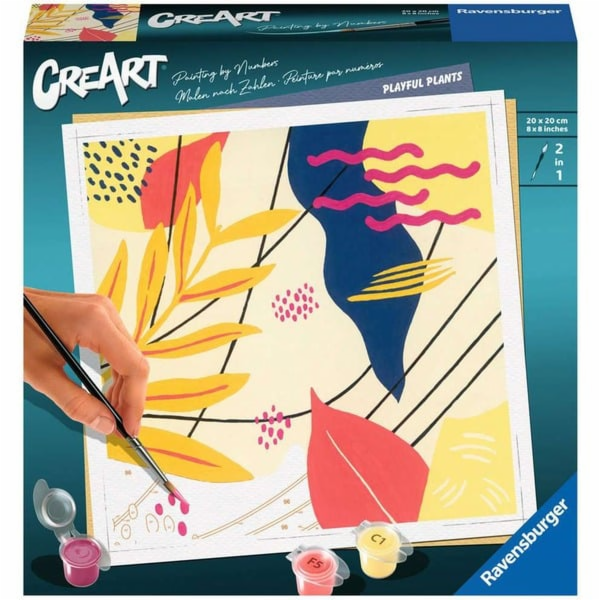 Ravensburger CreArt - Hravé rostliny, malba