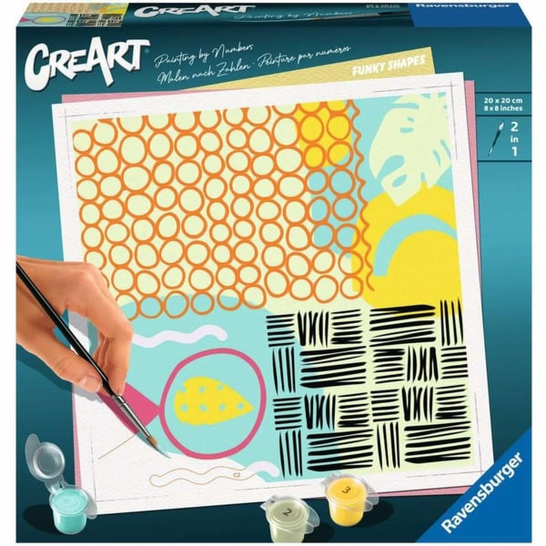 Ravensburger CreArt - Funky Shapes, Malba