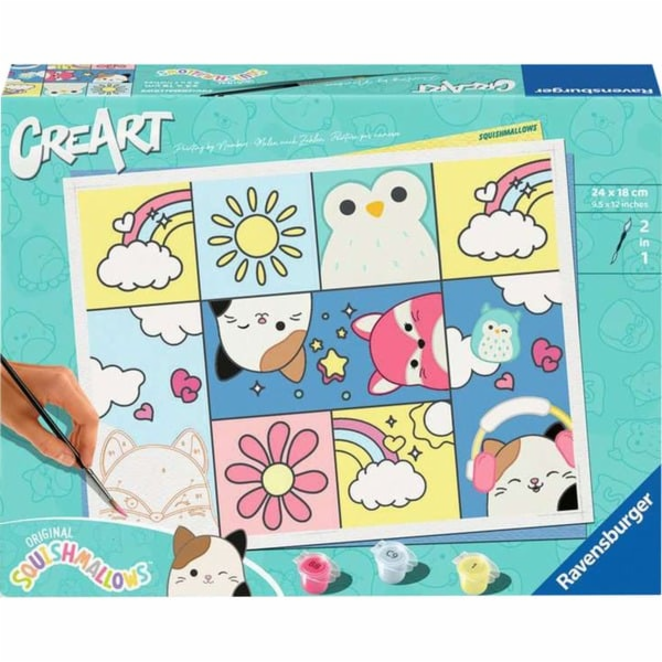 Ravensburger CreArt - Squishmallows, malba