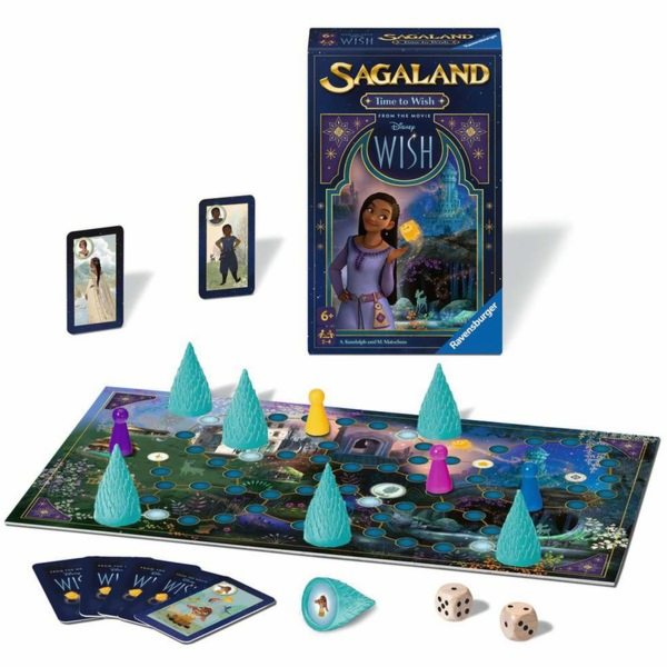 Ravensburger Disney Wish Sagaland, desková hra