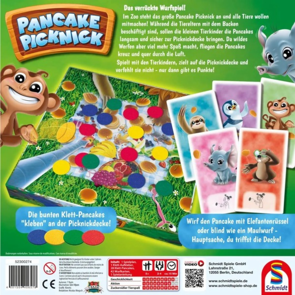Schmidt Games Pancake Picnic, desková hra
