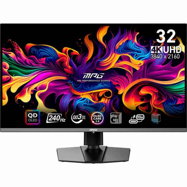 MSI MPG 321URXDE QD-OLED, herní monitor