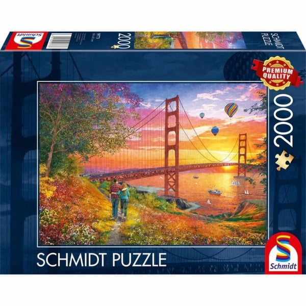 Schmidt Games Procházka k mostu Golden Gate, Puzzle
