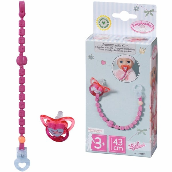 Dudlík ZAPF Creation Baby Annabell® s klipem, doplňky pro...