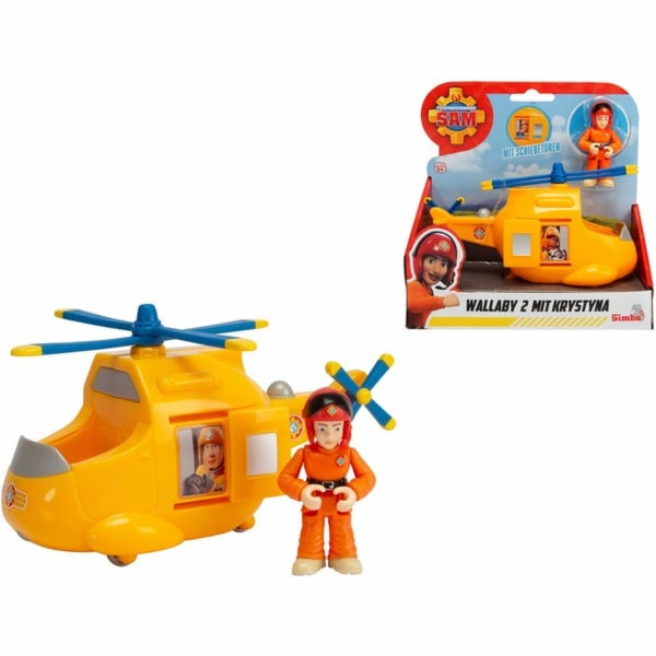 Simba Fireman Sam Junior Wallaby 2 s Krystynou, autíčkem