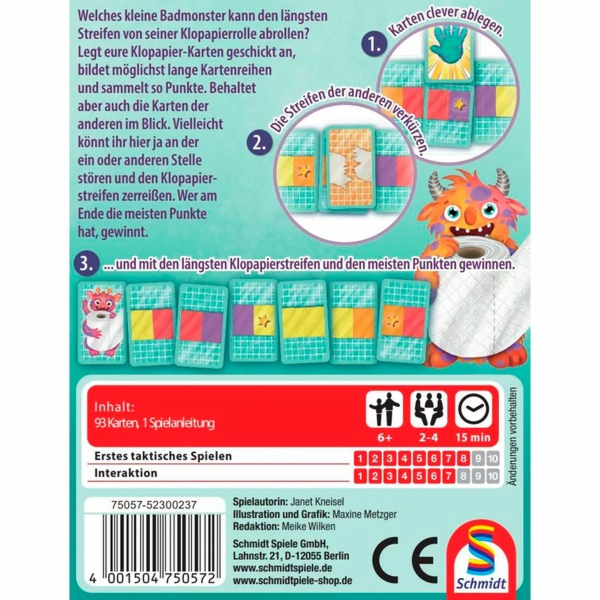Role monster Schmidt Spiele, karetní hra