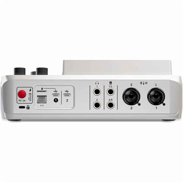 Rode RodeCaster DUO - Audio Production Studio - White Edi...