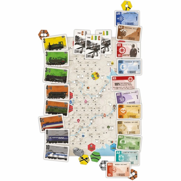 Asmodee 1880: Čína, desková hra