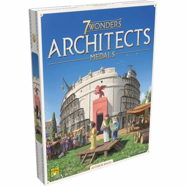 Asmodee 7 Wonders Architects - Medaile, desková hra