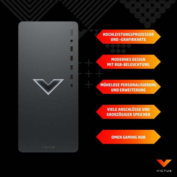 Herní počítač Victus by HP 15L Gaming Desktop TG02-2210ng...