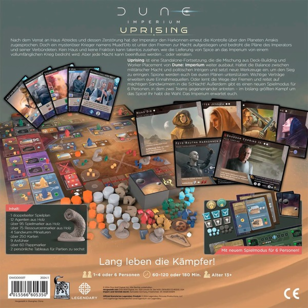 Asmodee Dune: Imperium - Povstání, desková hra