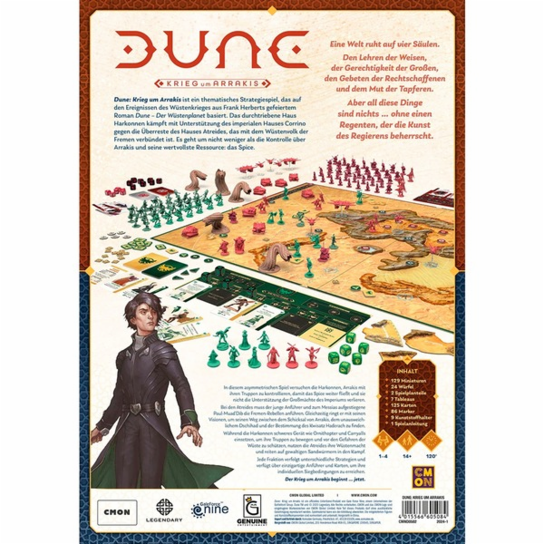 Asmodee Dune: War for Arrakis, desková hra
