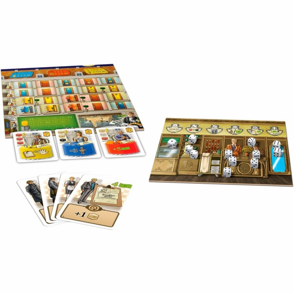 Asmodee Grand Austria Hotel, desková hra