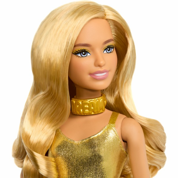 Mattel Barbie Fashionistas panenka Zlaté sny