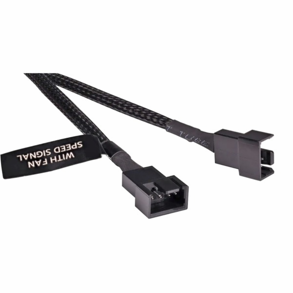 Alphacool prodlužovací kabel 4-pin až 4-pin, 30cm