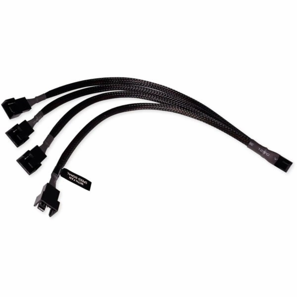 Alphacool Y-kabelový rozbočovač 4-pin na 4x 4-pin PWM, 30cm