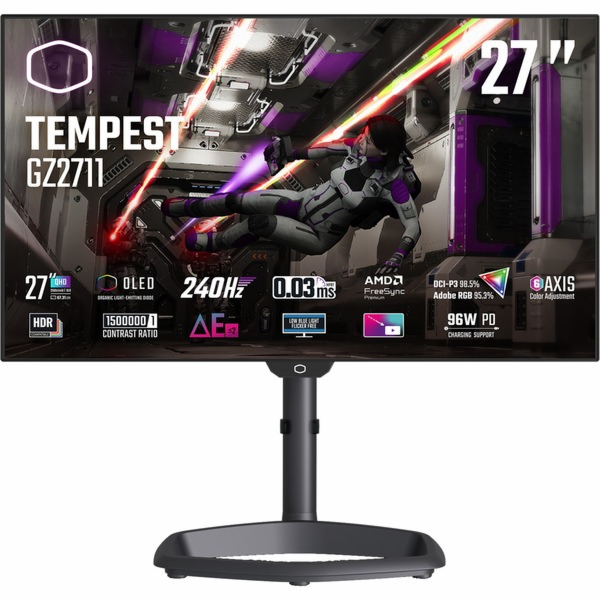 Herní OLED monitor Cooler Master GZ2711
