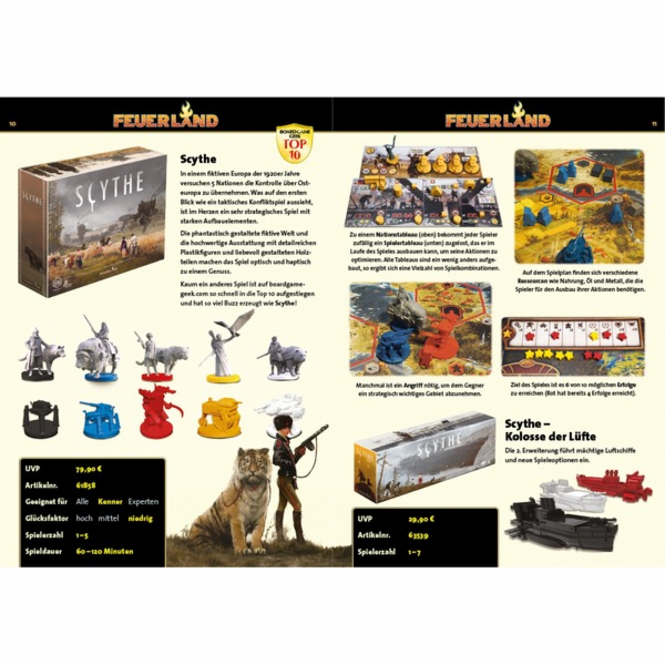 Pegasus Scythe, desková hra