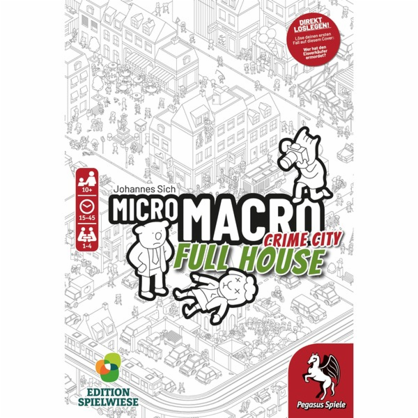 Pegasus MicroMacro: Crime City 2 – Full House, desková hra