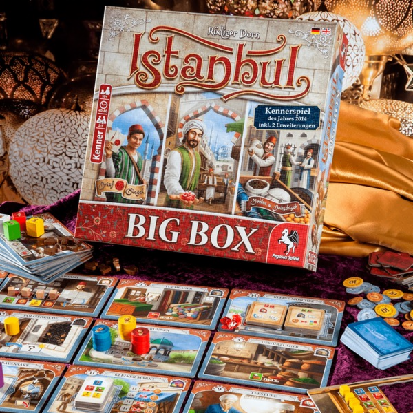 Pegasus Istanbul Big Box, desková hra