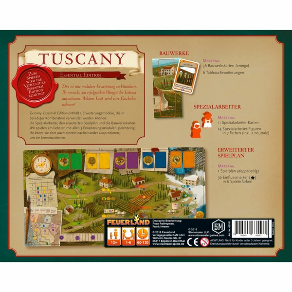 Pegasus Viticulture: Tuscany Essential Edition (rozšíření)