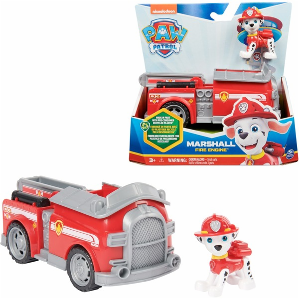 Spin Master Paw Patrol - hasičský vůz s figurkou Marshall...