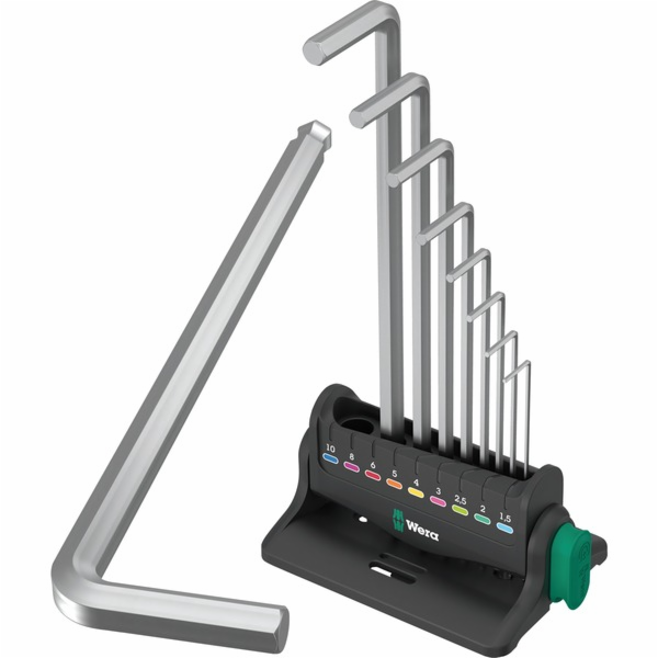 Wera 950/9 Hex-Plus 8 sada L-klíčů, 9 kusů, šroubovák