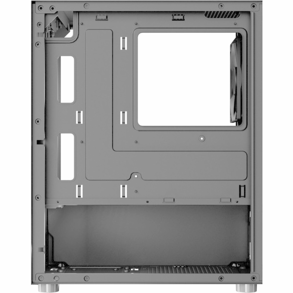 Aerocool CS-111-G-BK-v1 (černá, tvrzené sklo)